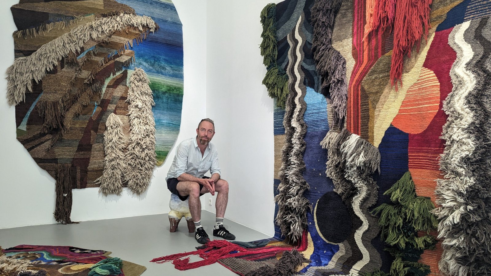Gib Stoff! Textile Bilder im Raum