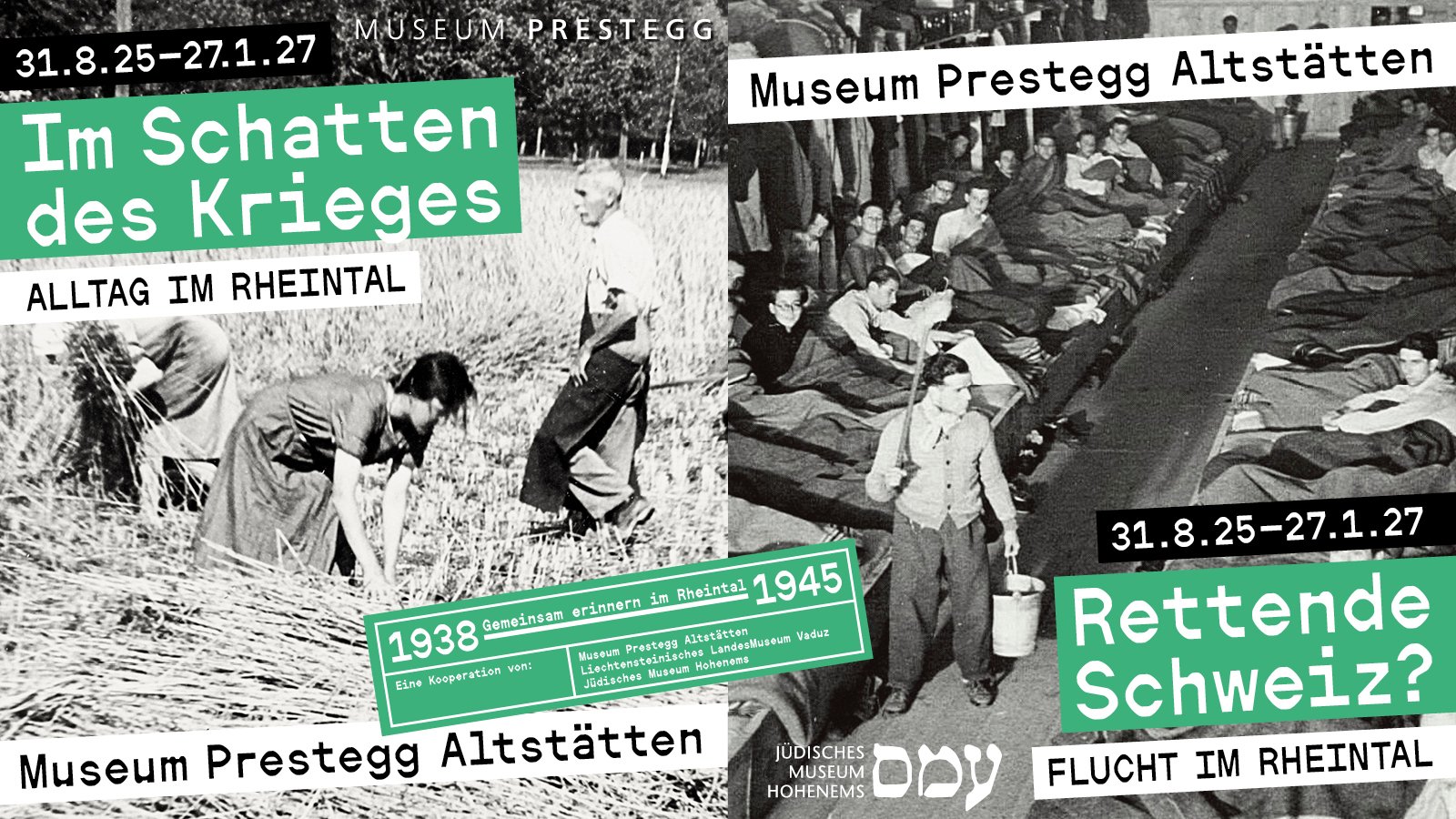 Rettende Schweiz? Flucht im Rheintal