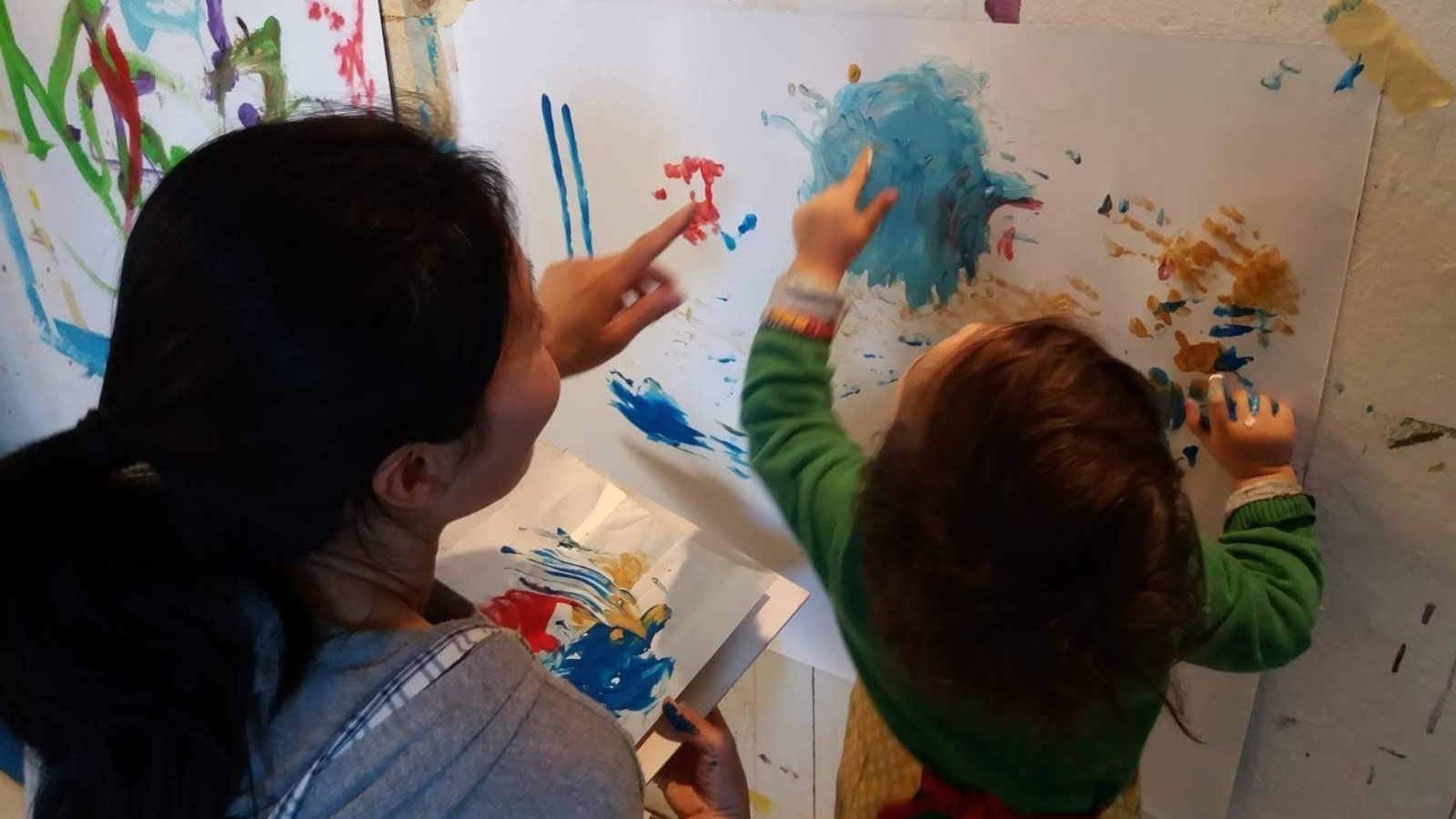 Malatelier für Alle und Eltern-Kind-Malen