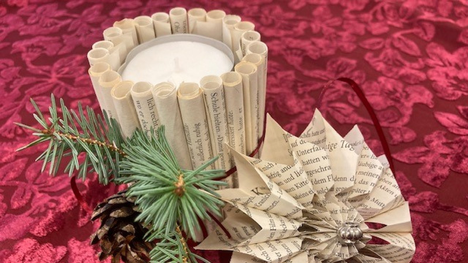 Adventsbasteln in der Bibliothek Uzwil