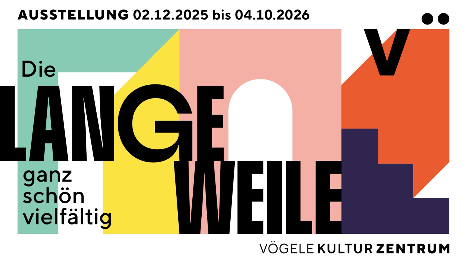 Die Langeweile. Ganz schön vielfältig