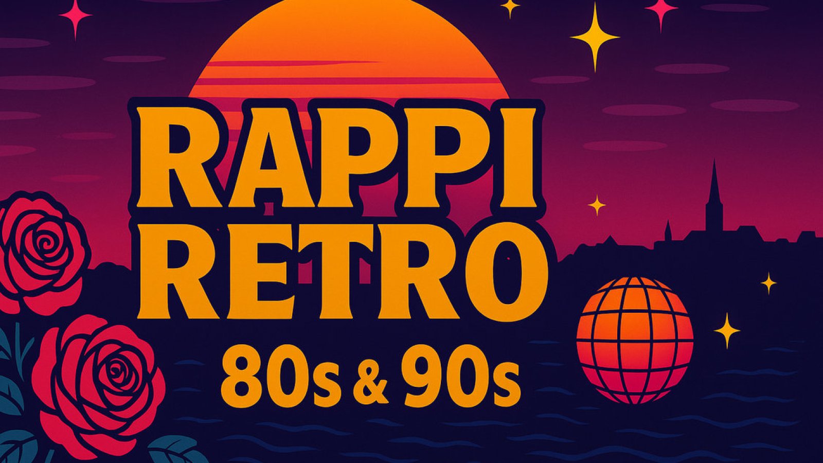 Rappi-Retro-Party-Schiff 80er & 90er