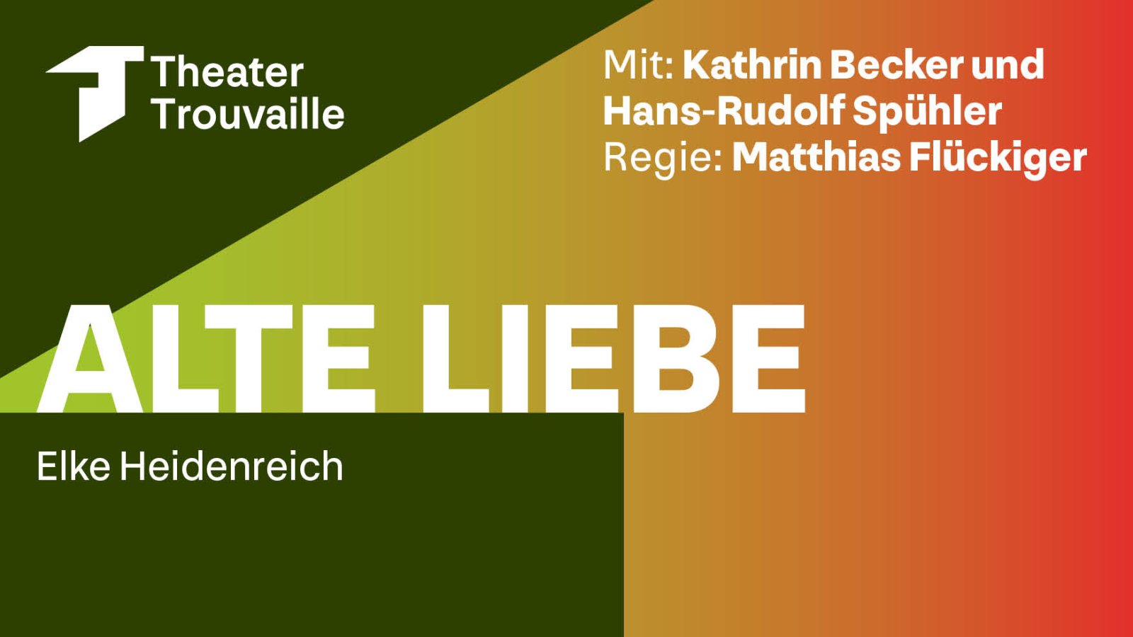 Alte Liebe, Schauspiel von Elke Heidenreich