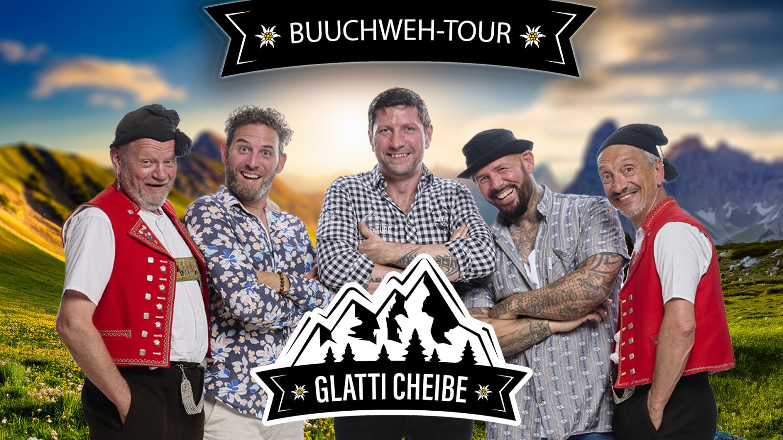 Comedy Ensemble Glatti Cheibe - Buuchwehtour