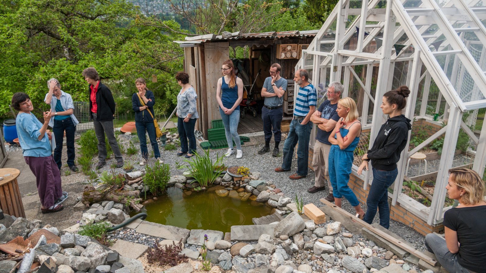 Oase Garten: Strukturen, die Leben bringen