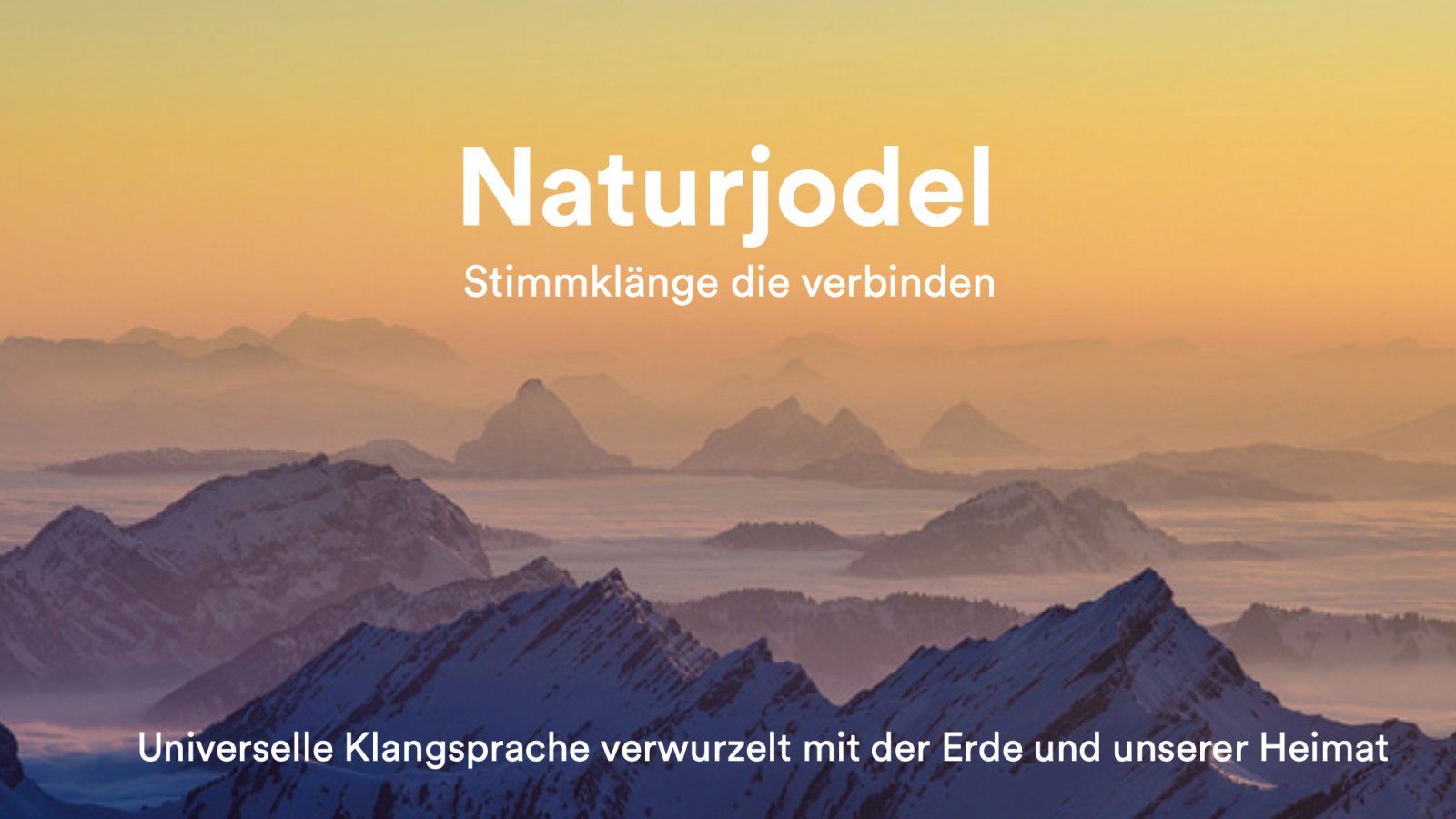 Naturjodel-Wochenendkurs