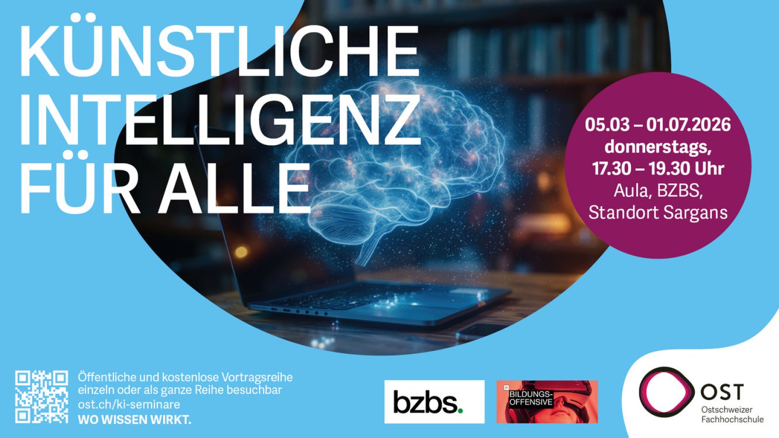 Seminarreihe: Künstliche Intelligenz (KI) für alle