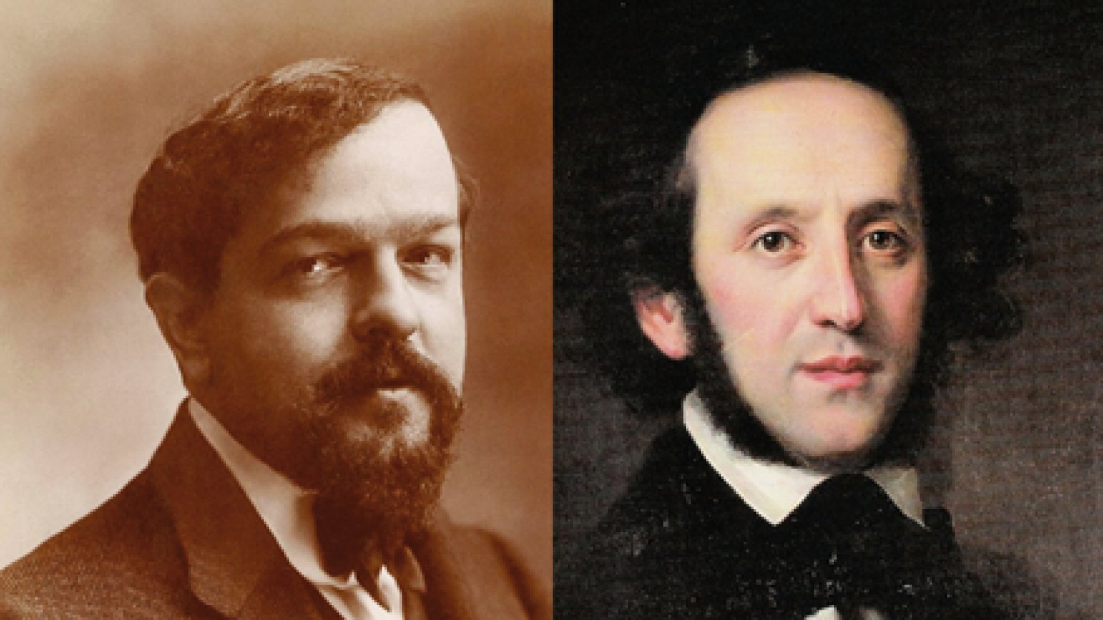 Klaviertrios von Debussy und Mendelssohn Bartholdy