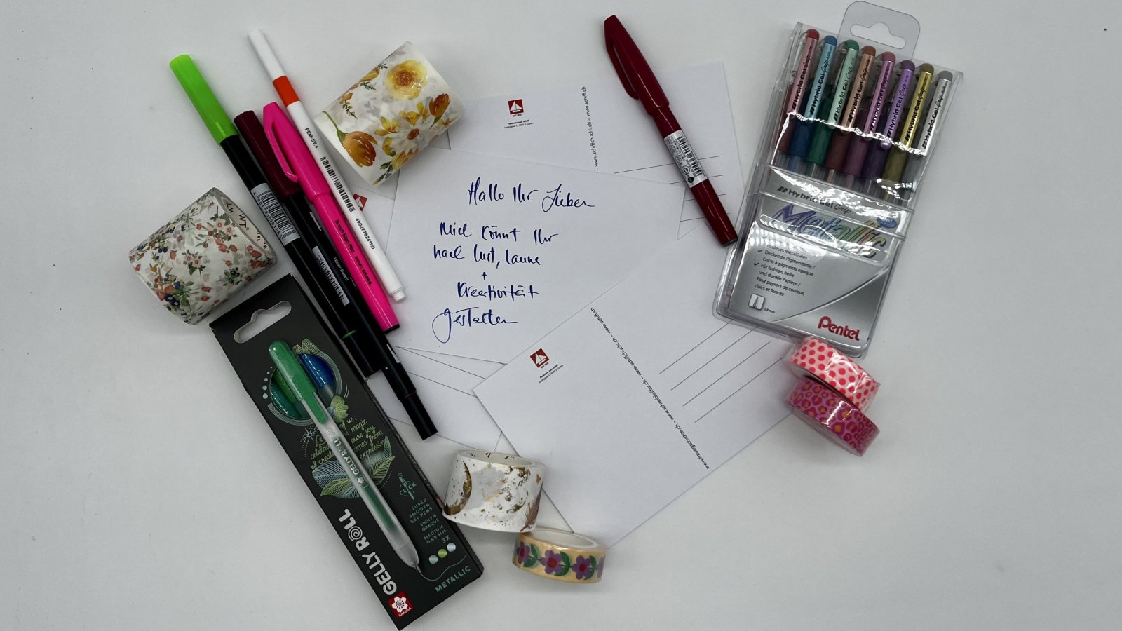 Persönliche Postkarte gestalten