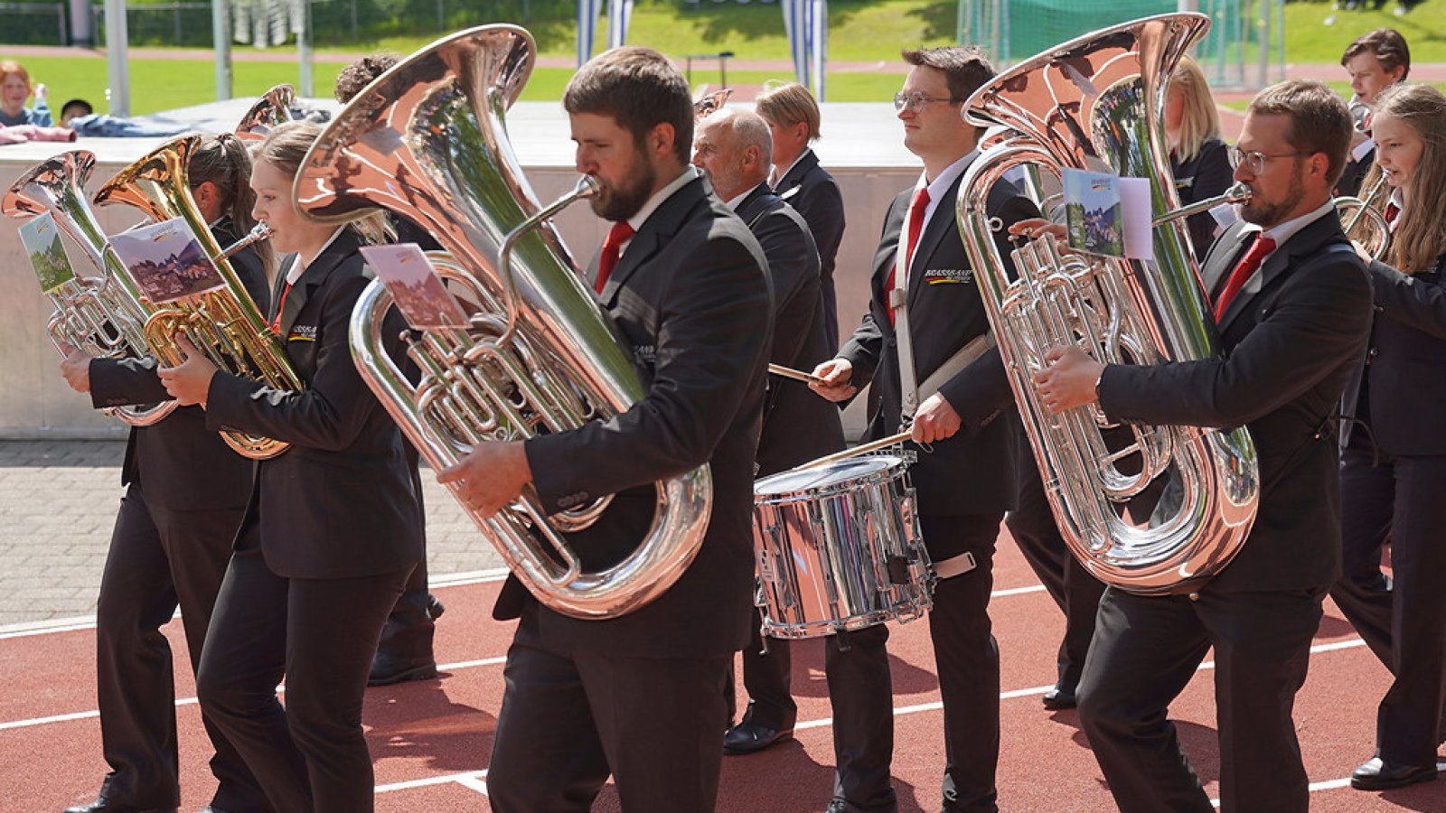 Marschmusik der Brassband MG Trogen