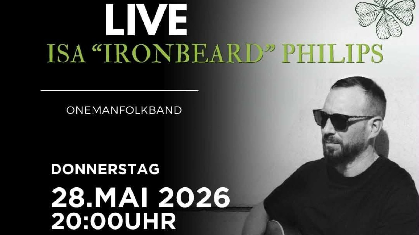 Isa Ironbeard Philips - One Man Folk Band
