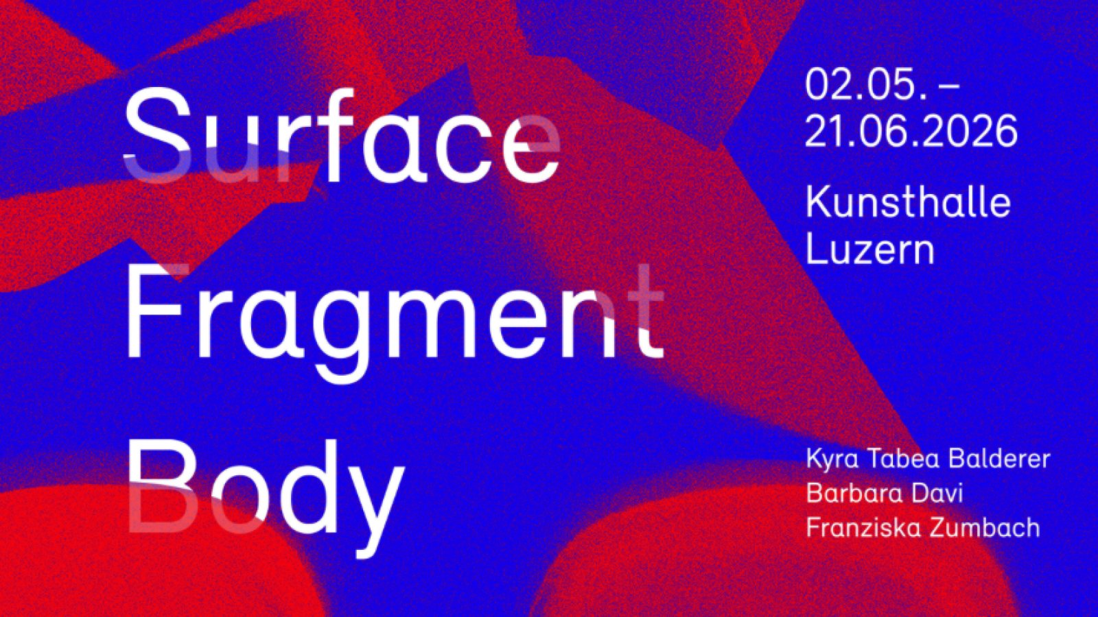 Surface. Fragment. Body