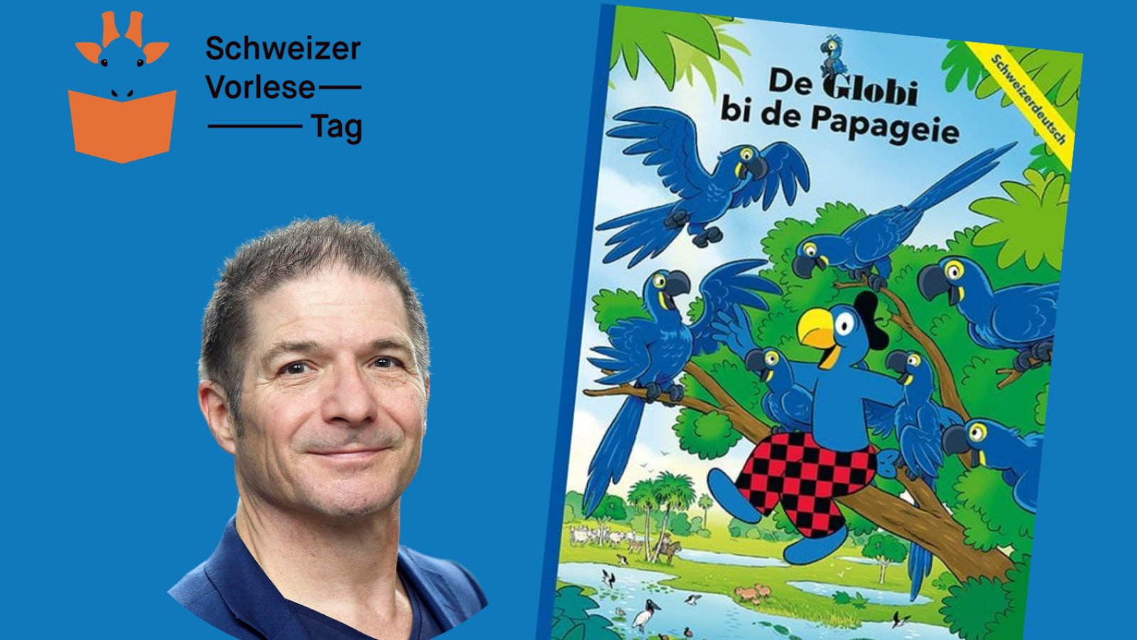 Bild Bonni Koller, Cover Globi bei den Papageien