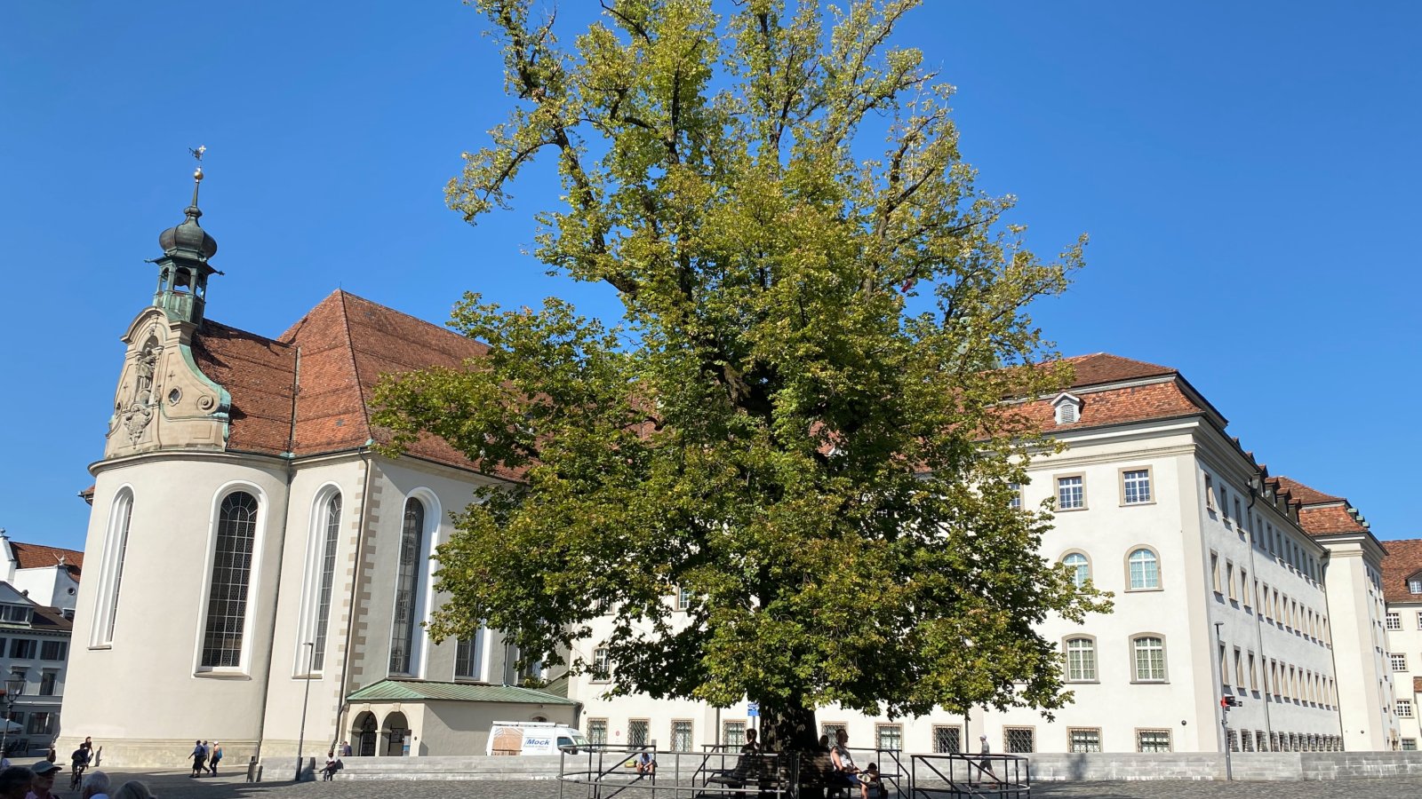 Kraftorte in Mülenen, Klosterbezirk und Altstadt von St. Gallen