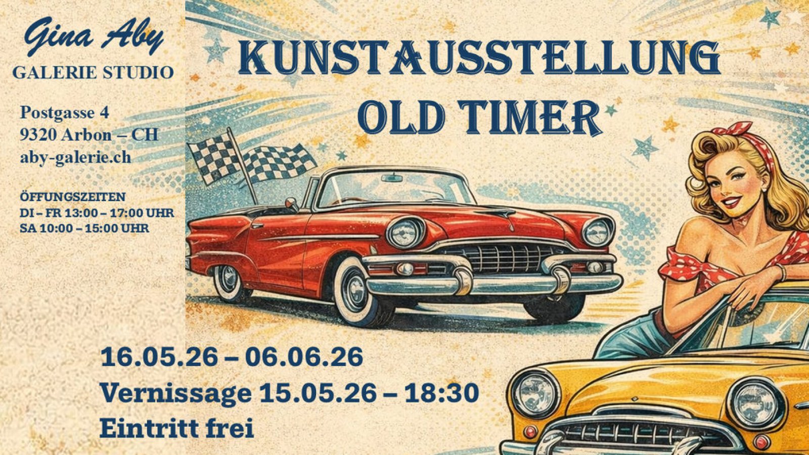 Kunstausstellung Old Timer – Kunst trifft Vintage‑Faszination