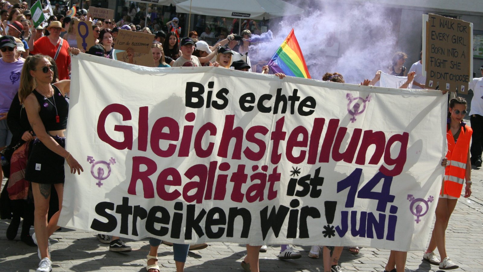 Feministischer Streik - Üs langets!