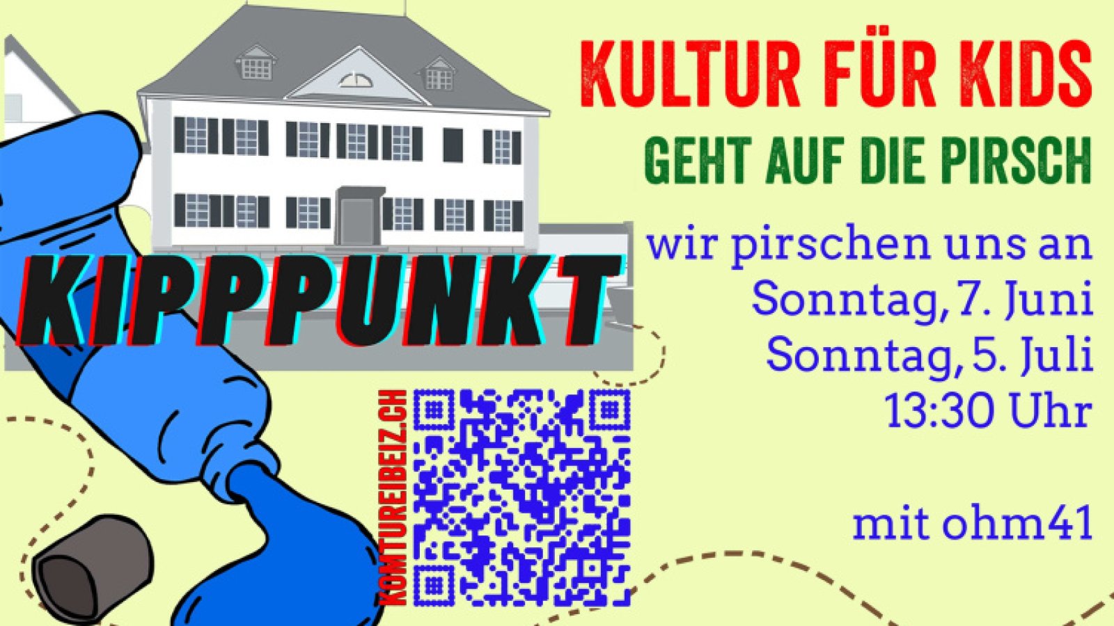 Kultur für Kids geht auf die Pirsch