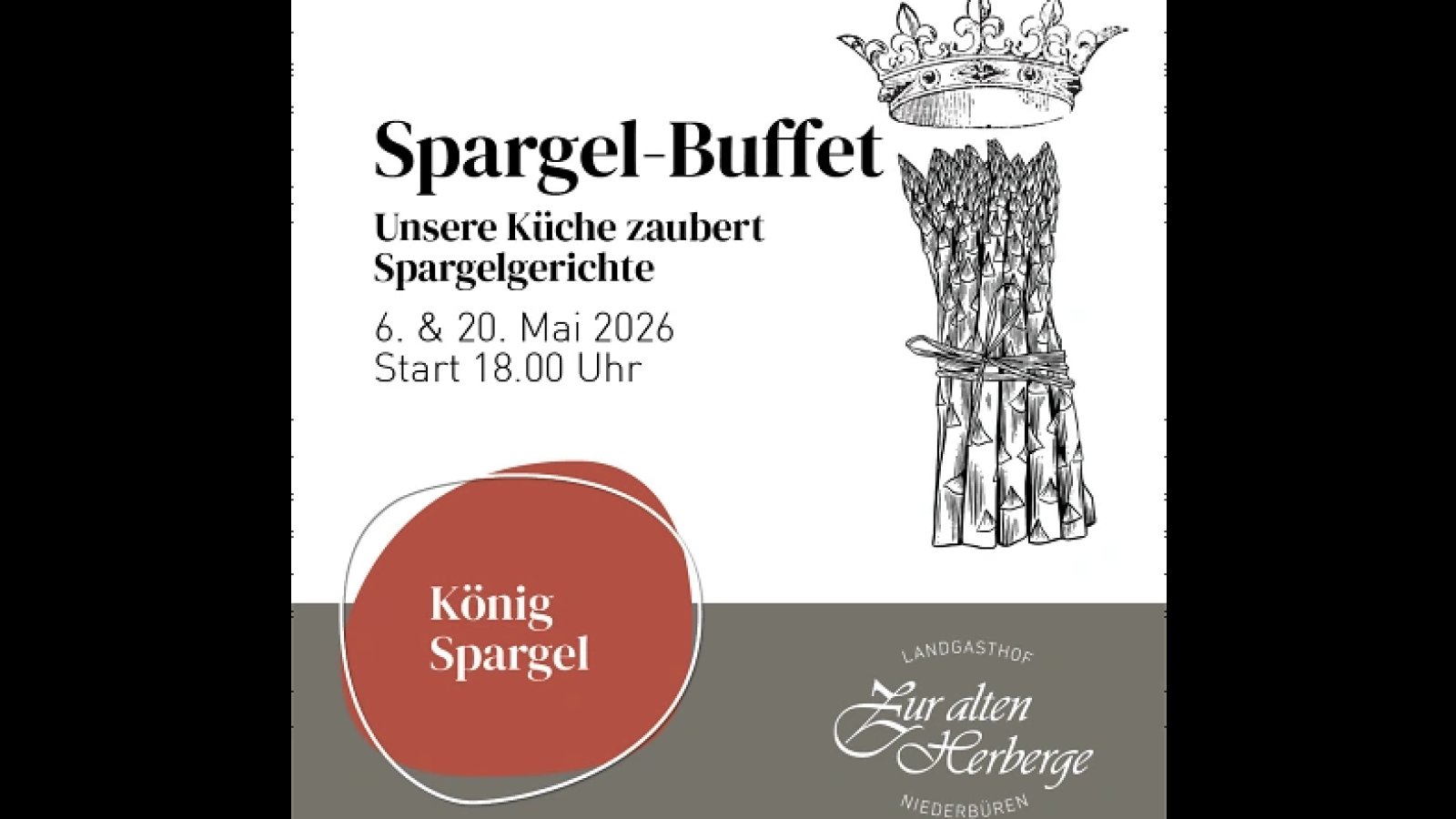 Spargel-Buffet