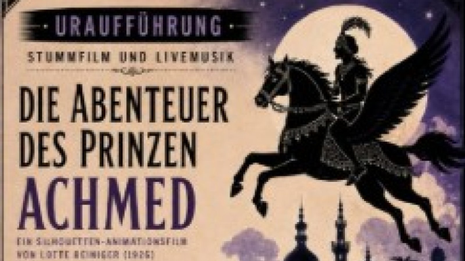 Kinofilm mit Live-Musik