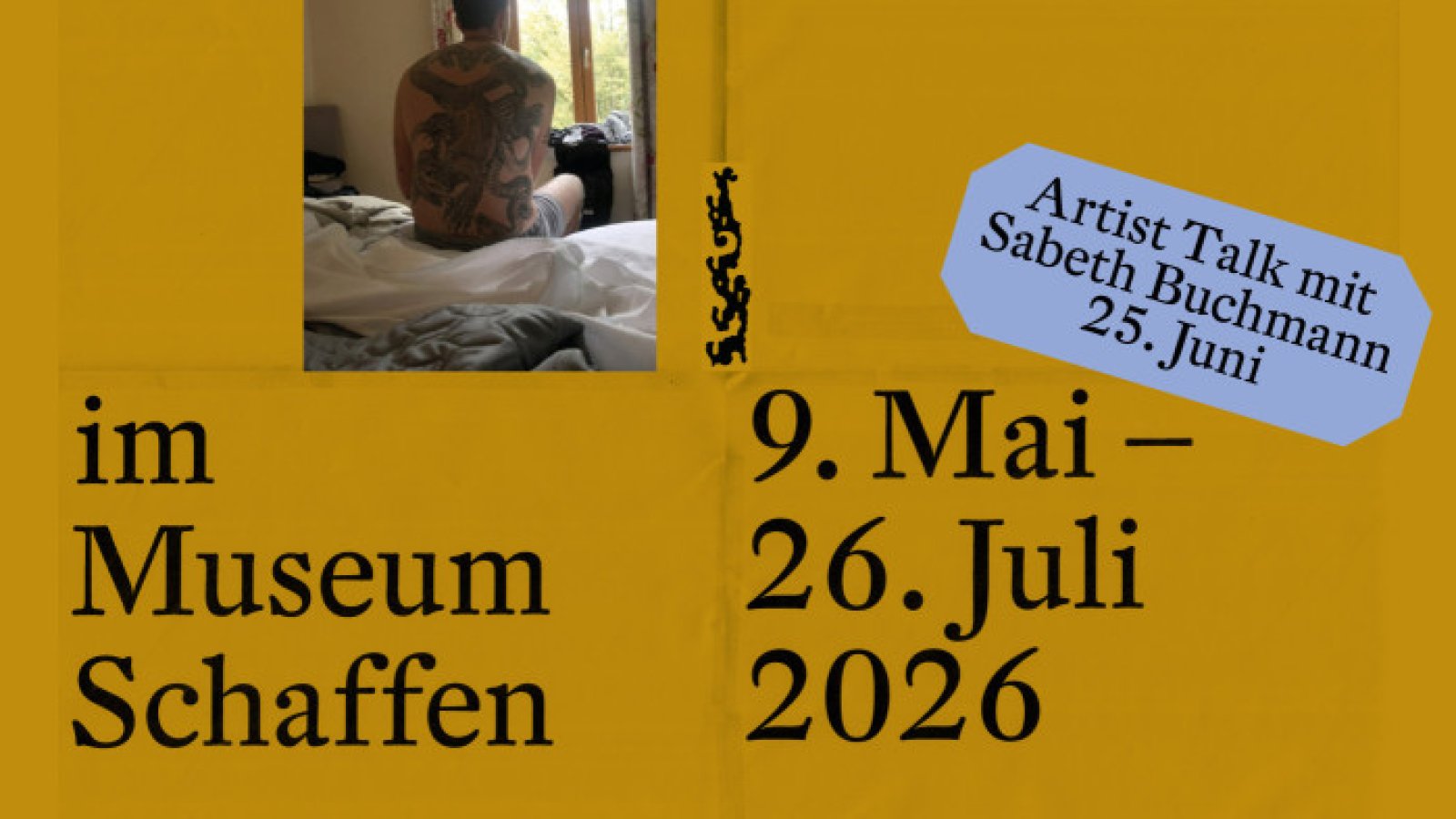 Artist Talk mit Sam Cottington & Sabeth Buchmann
