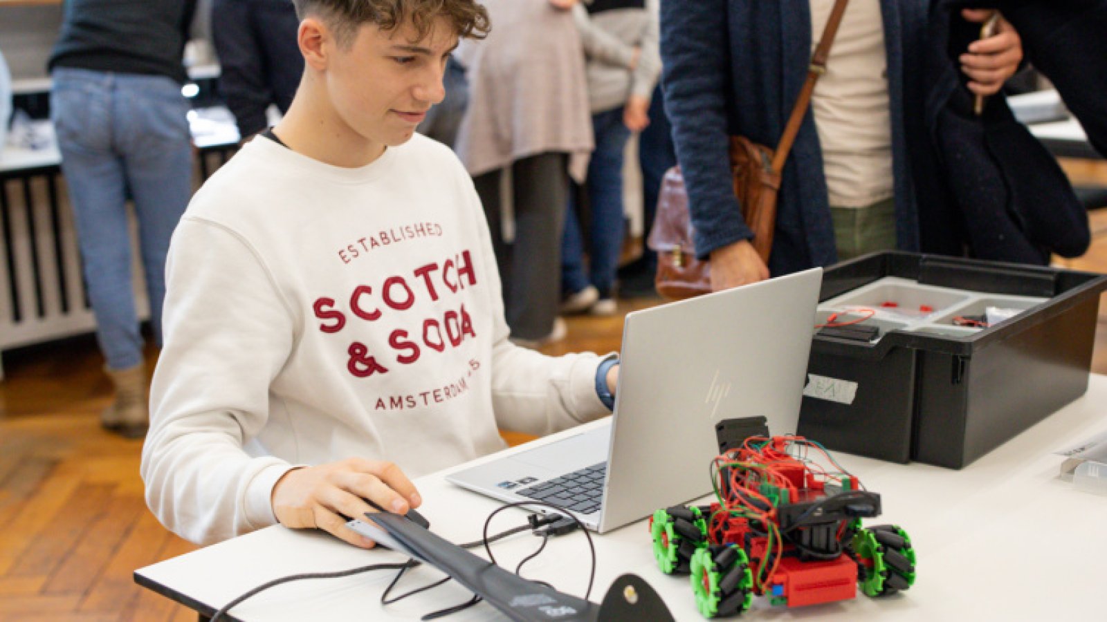 Talententwickler:innen Robotik (für Fortgeschrittene)