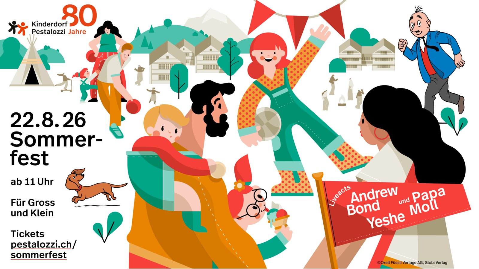 Sommerfest im Kinderdorf Pestalozzi