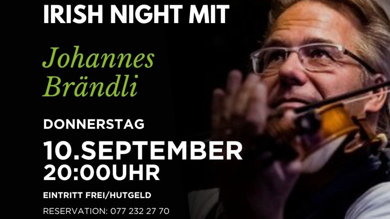 Johannes Brändli - Live