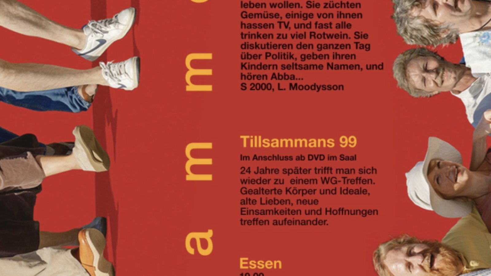 Openair-Kino im Hof: "Tillsammans - Together"