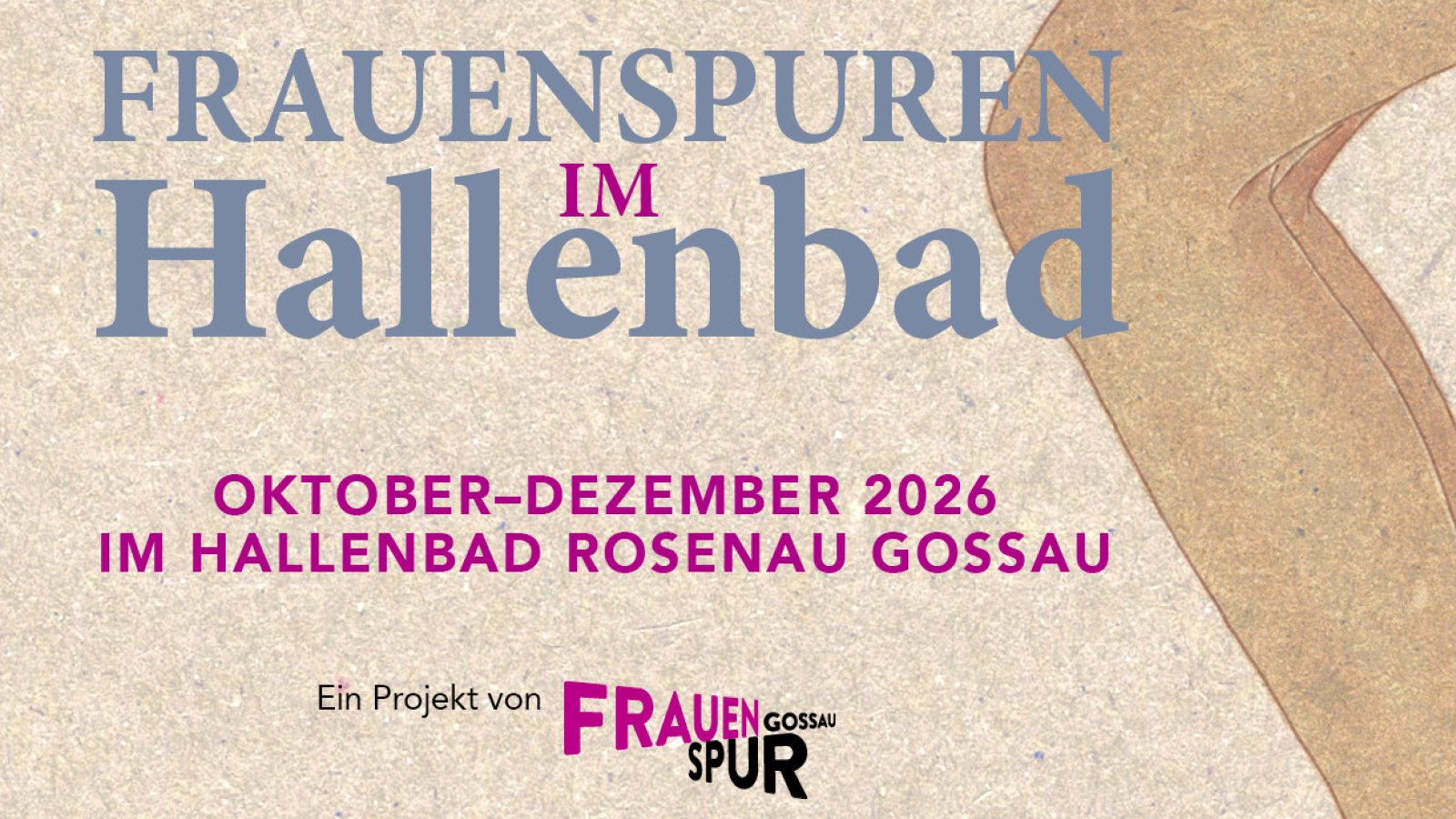 Frauenspuren im Hallenbad
