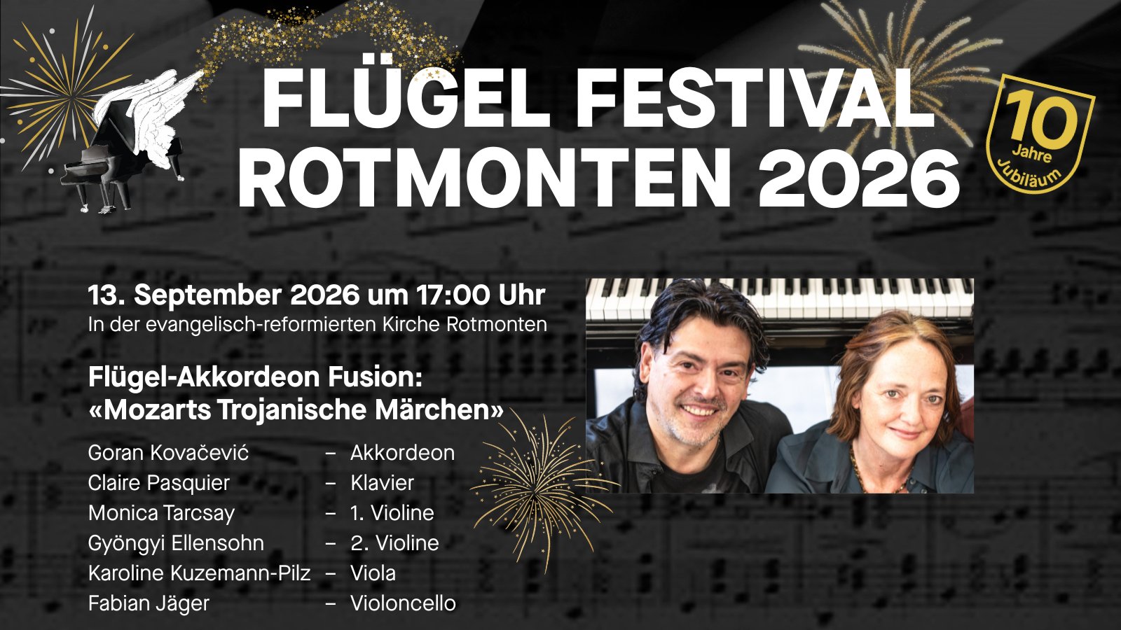 Flügel–Akkordeon Fusion - Mozarts Trojanische Märchen