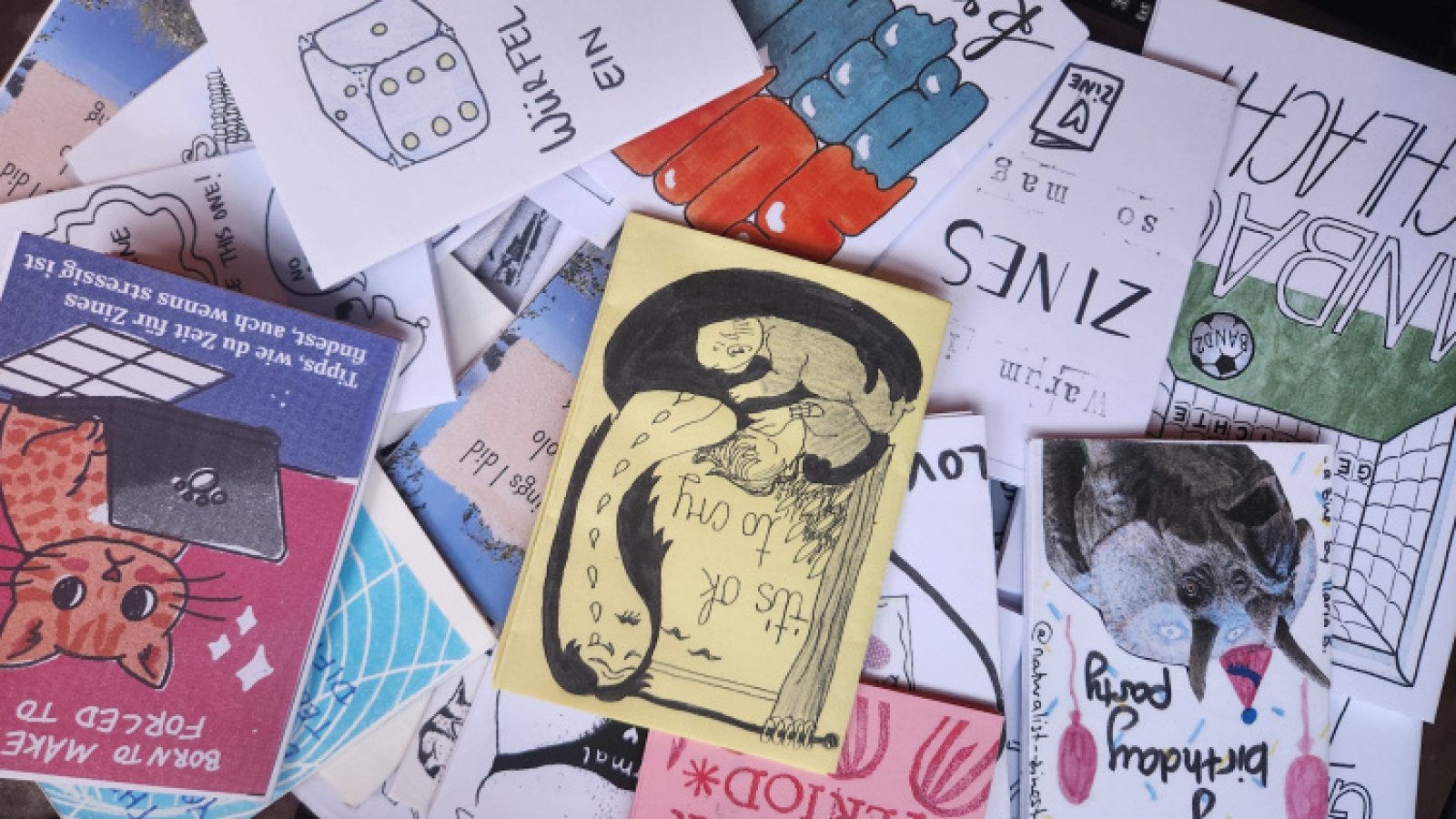 Zine Workshop – Ideen, Seiten, Zine