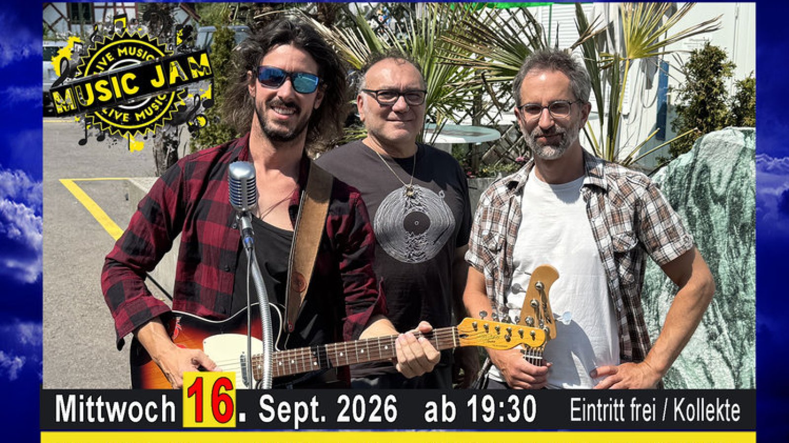 Johnny The Snail, Vorband zum Heaven Jam
