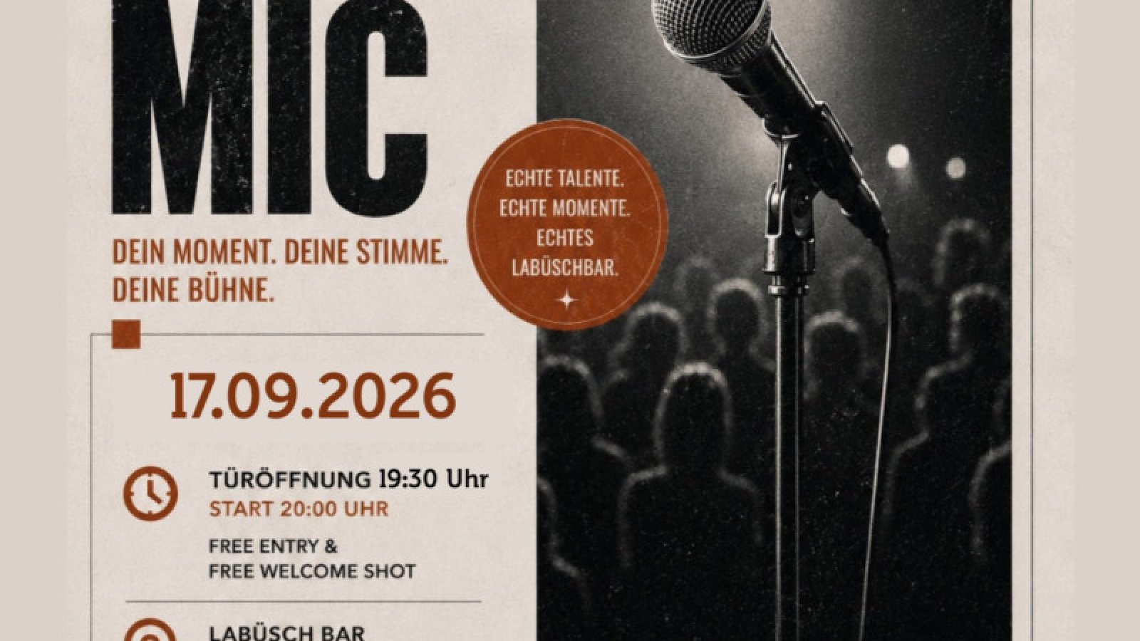 Open Mic Night