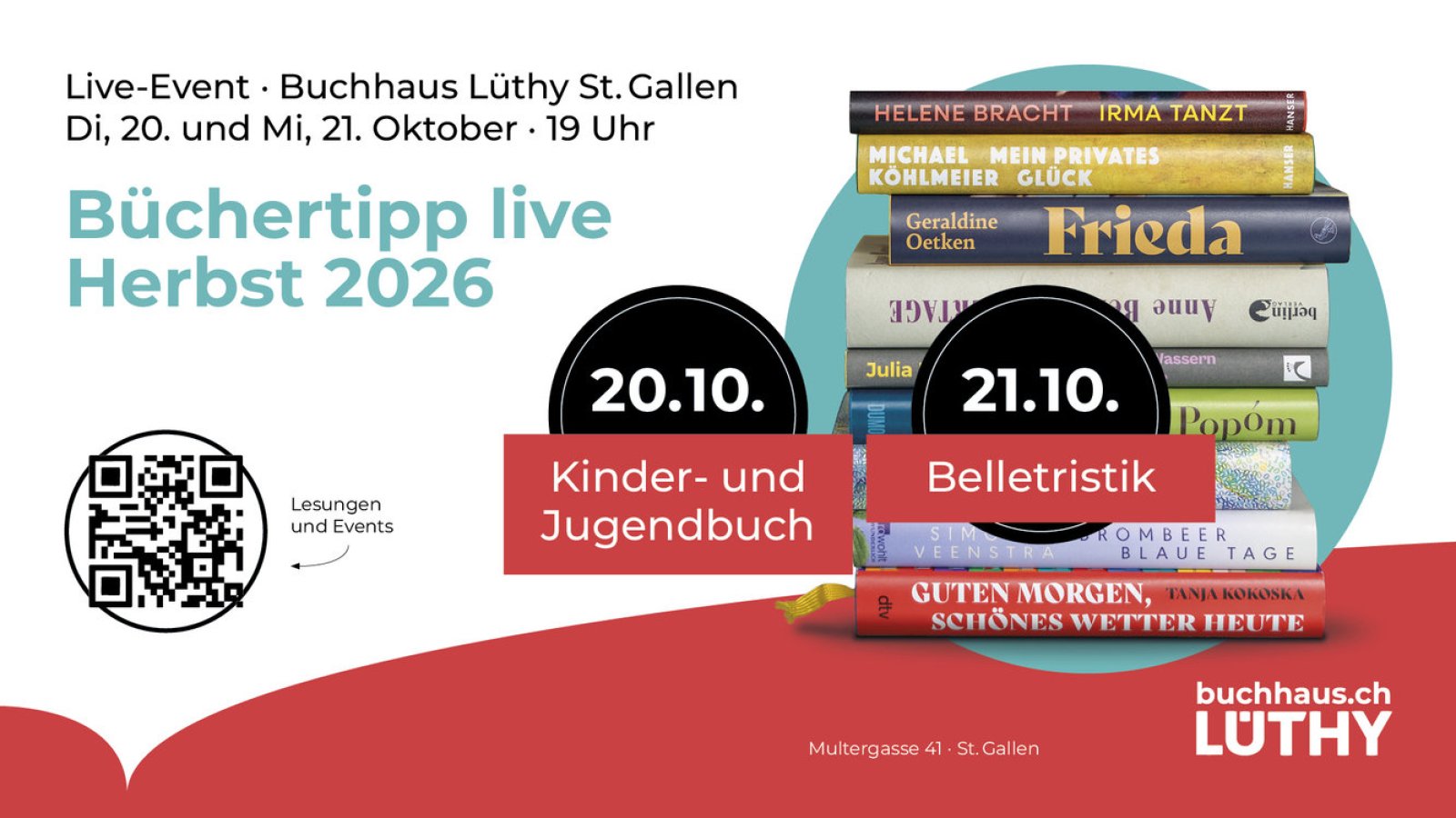 Büchertipp live!