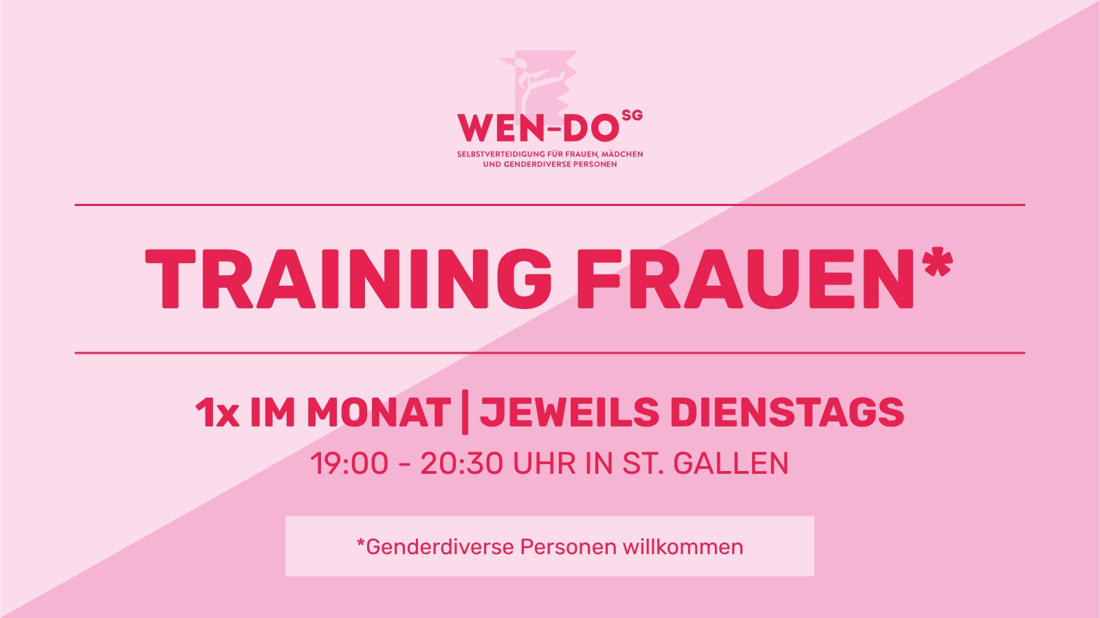Wen-Do Training Frauen* - Selbstbehauptung und Selbstverteidigung
