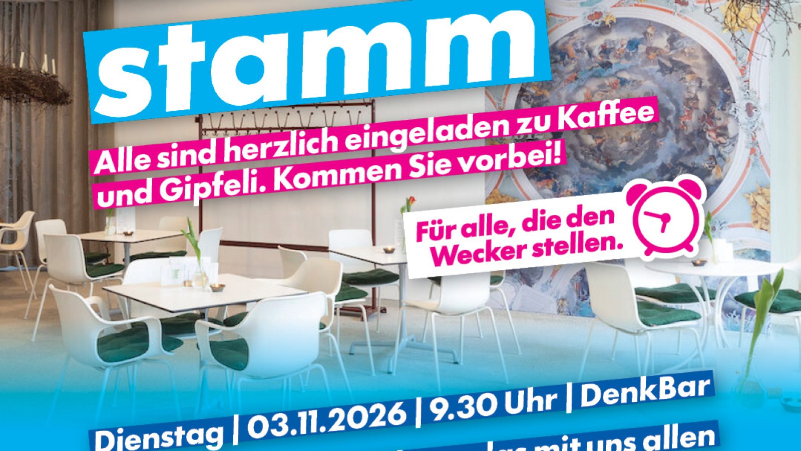 Morgenstamm der FDP Stadt St.Gallen