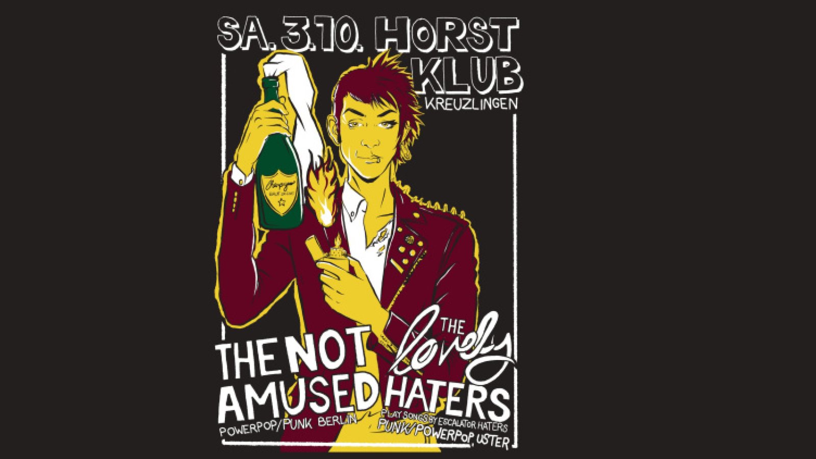 THE NOT AMUSED & THE LOVELY HATERS