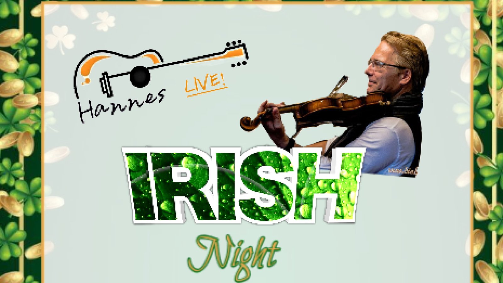 Irish Night mit Hannes Live