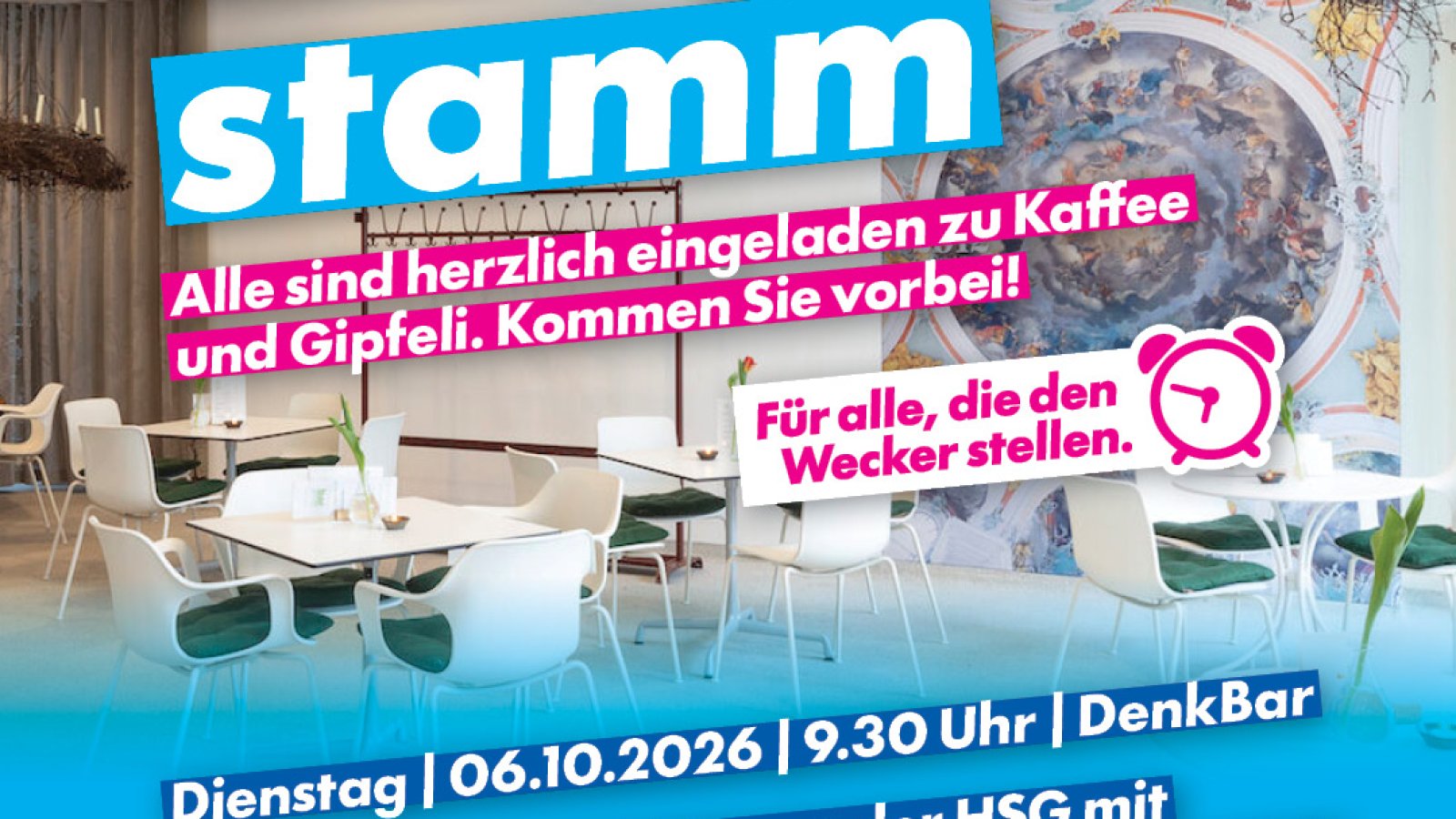 Morgenstamm der FDP Stadt St.Gallen
