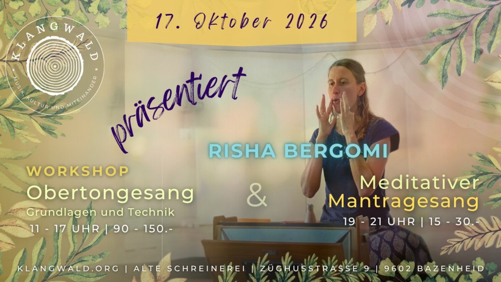 Workshop Obertongesang