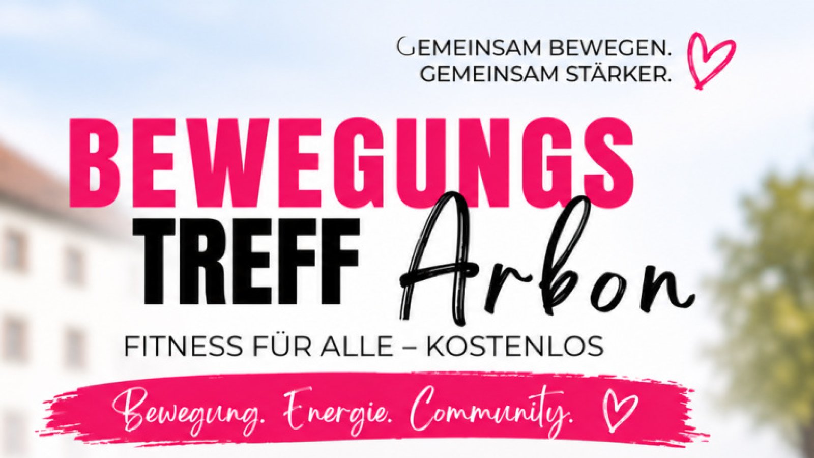 Bewegungstreff Arbon – Kostenloses Fitnesstraining für alle