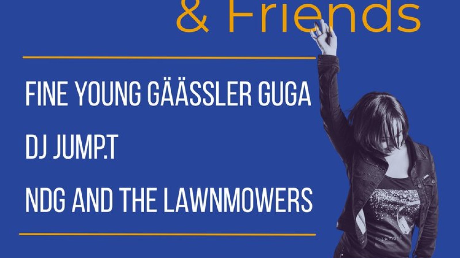 Guzler and Friends: Rockkonzert und Party