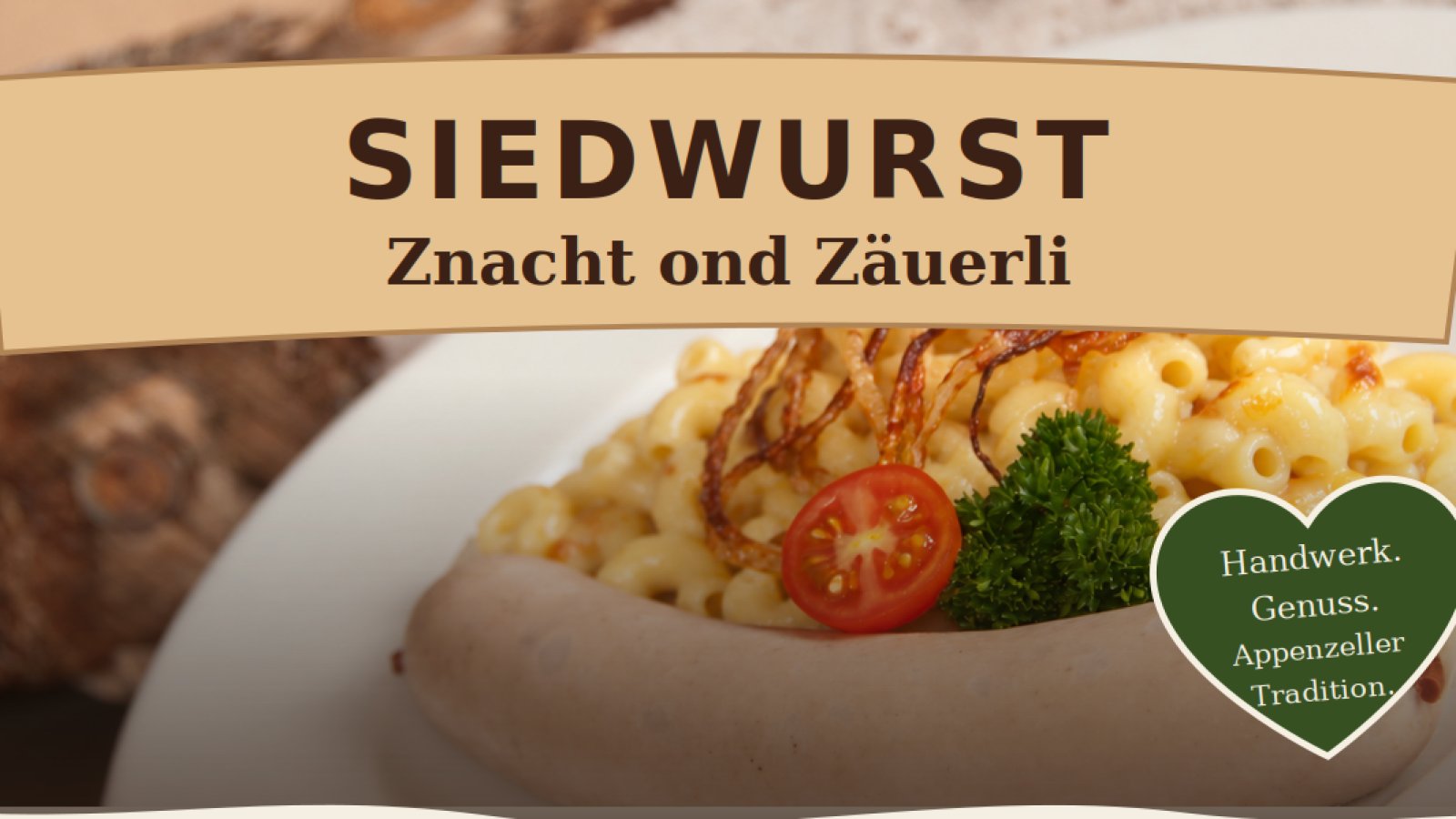 Siedwurst Znacht ond Zäuerli