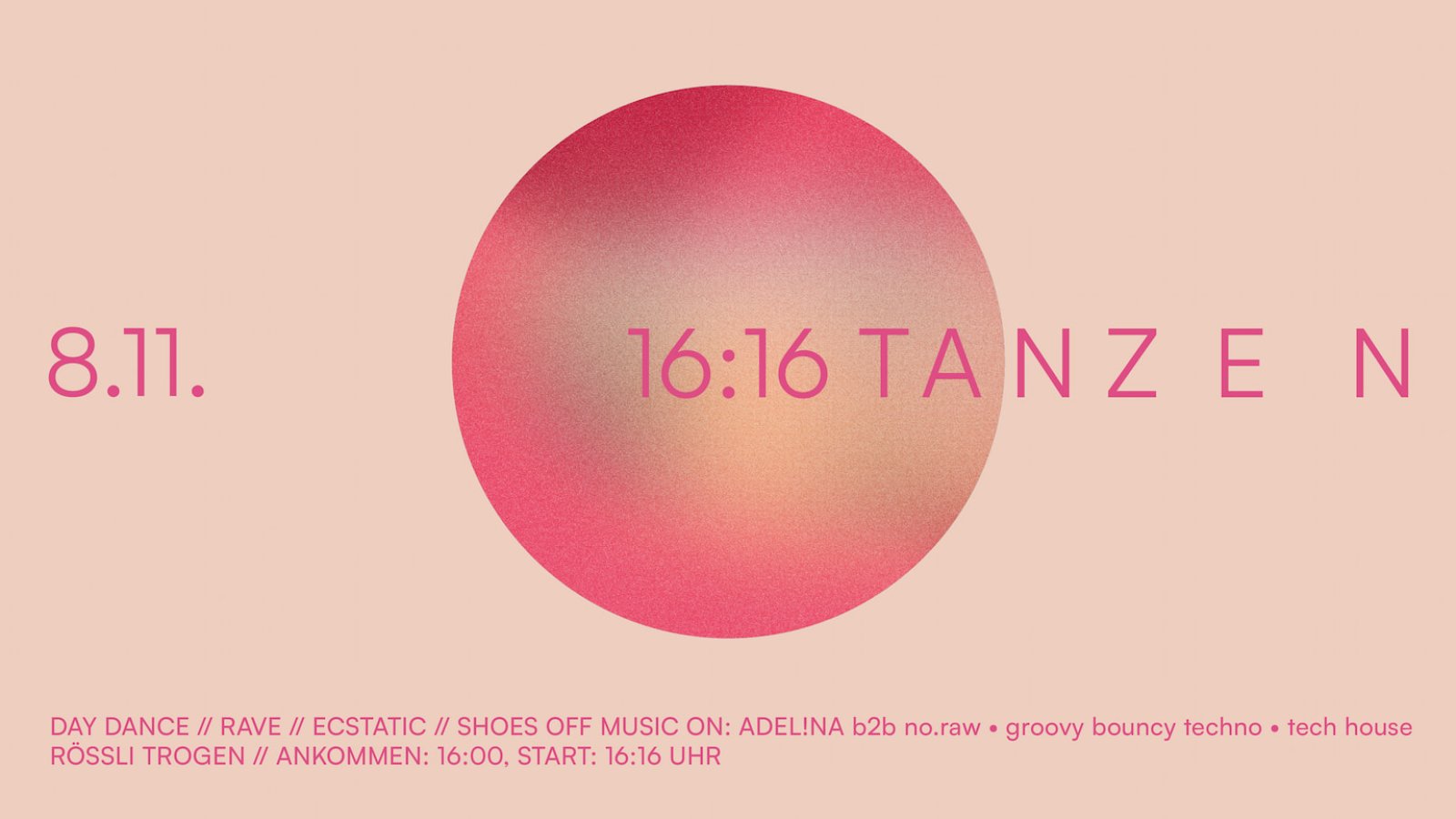 16:16 tnzn ist Day Dance ist Rave ist Ecstatic