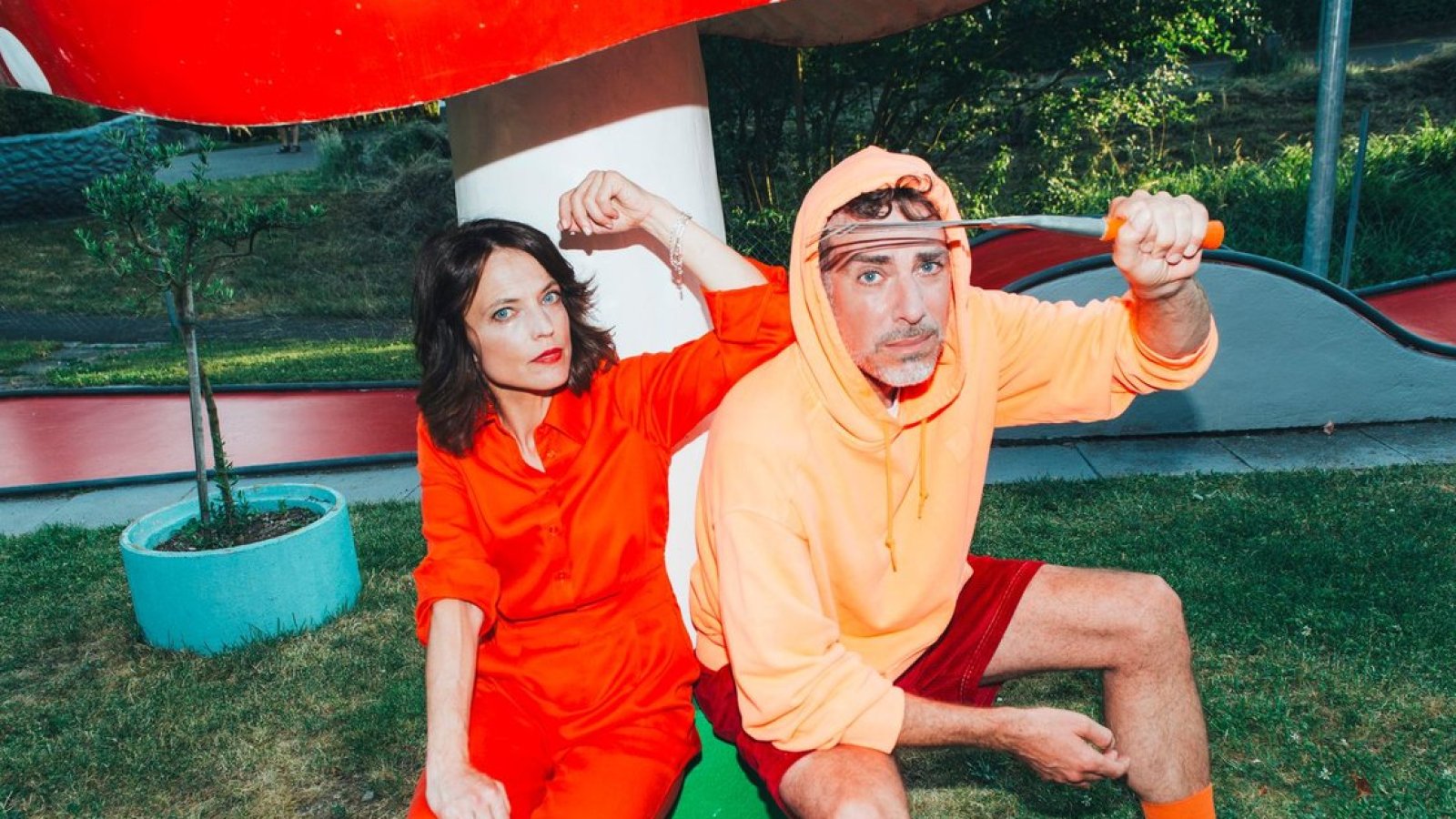 Mona Vetsch und Tom Gisler