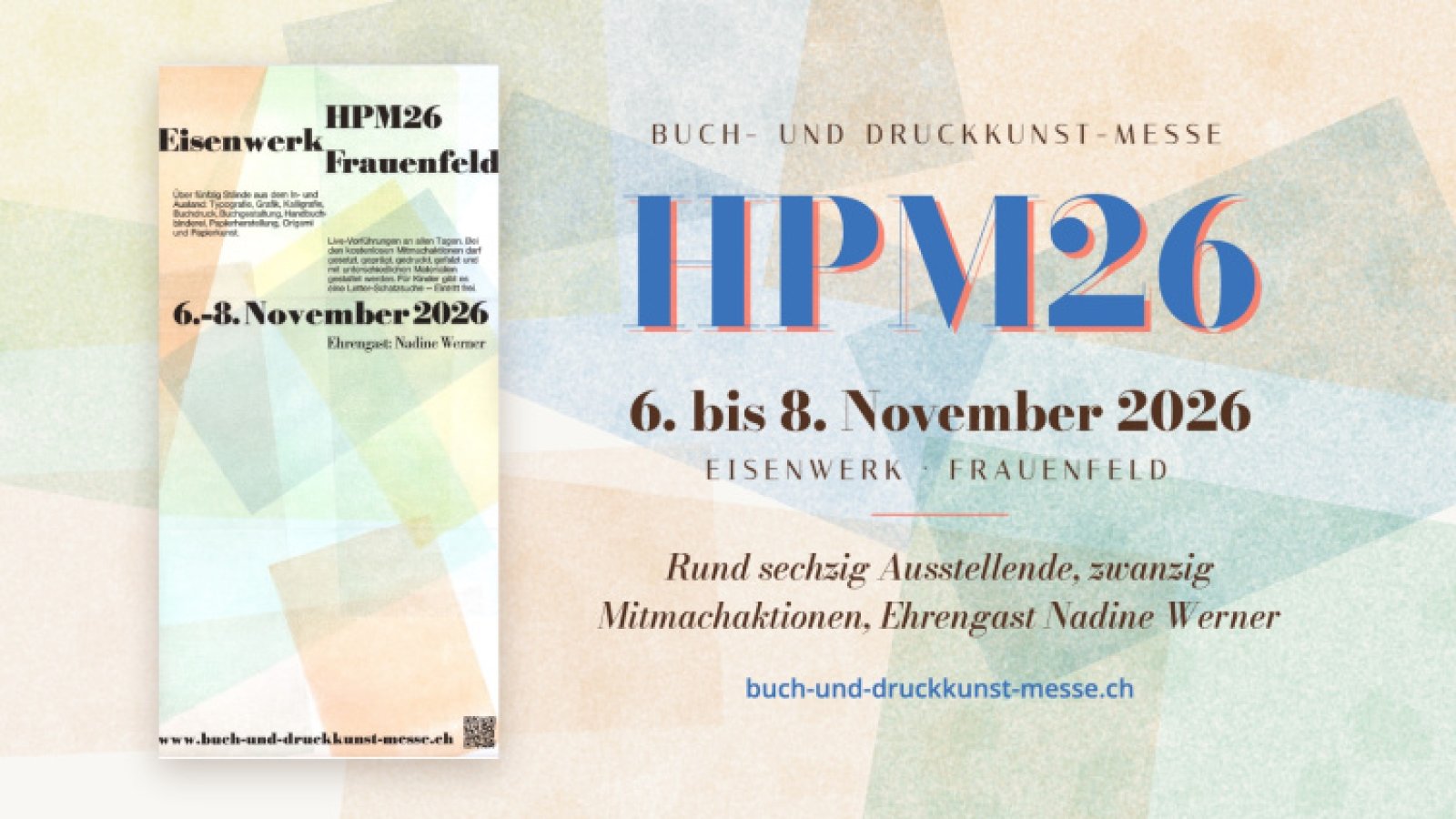 HPM26 – Buch- und Druckkunst-Messe Frauenfeld